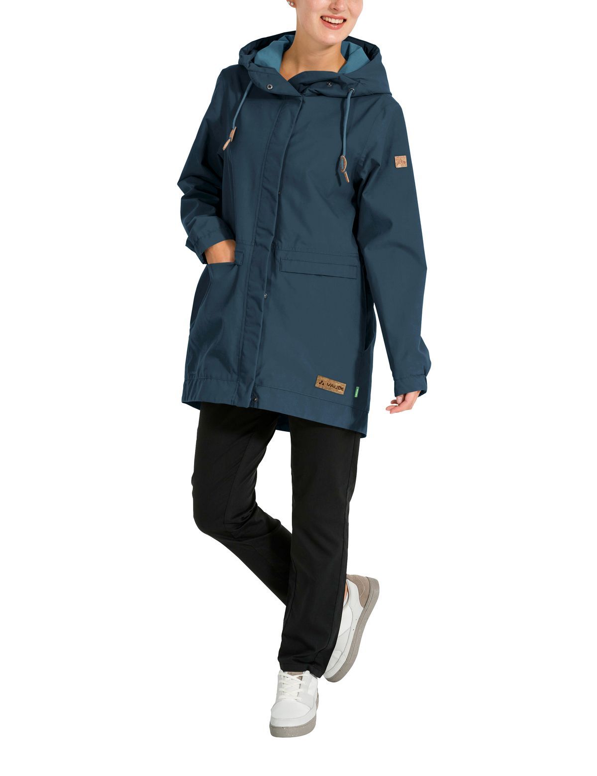 Vaude Women's Redmont Parka, Steelblue / 40