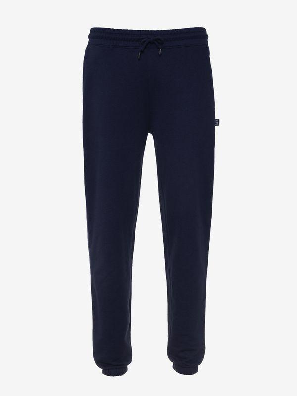 Pure Waste Unisex Sweatpants - 100% Recycled Materials, Solid Navy / XS