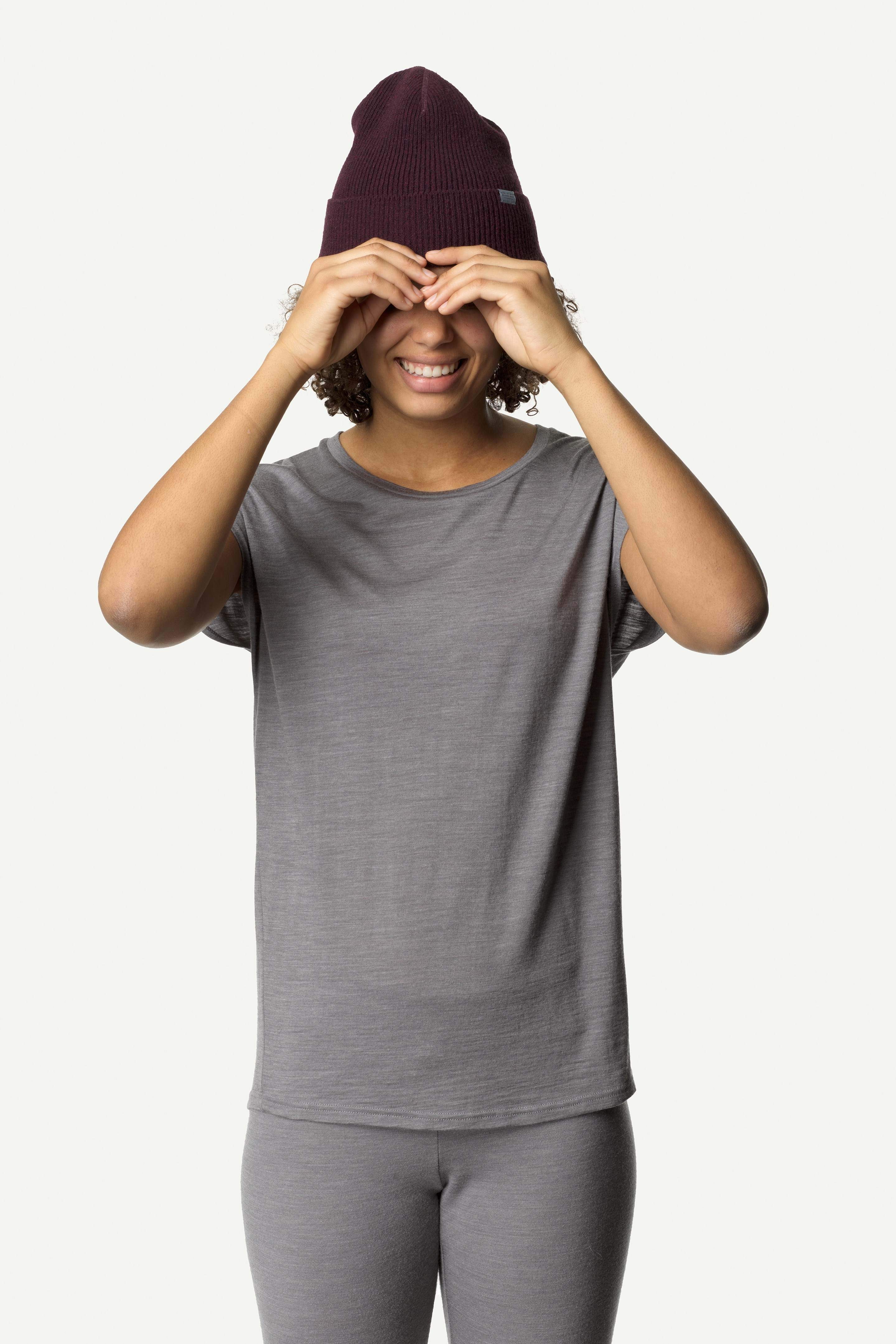 Houdini Women's Activist Tee, Soft Grey / S