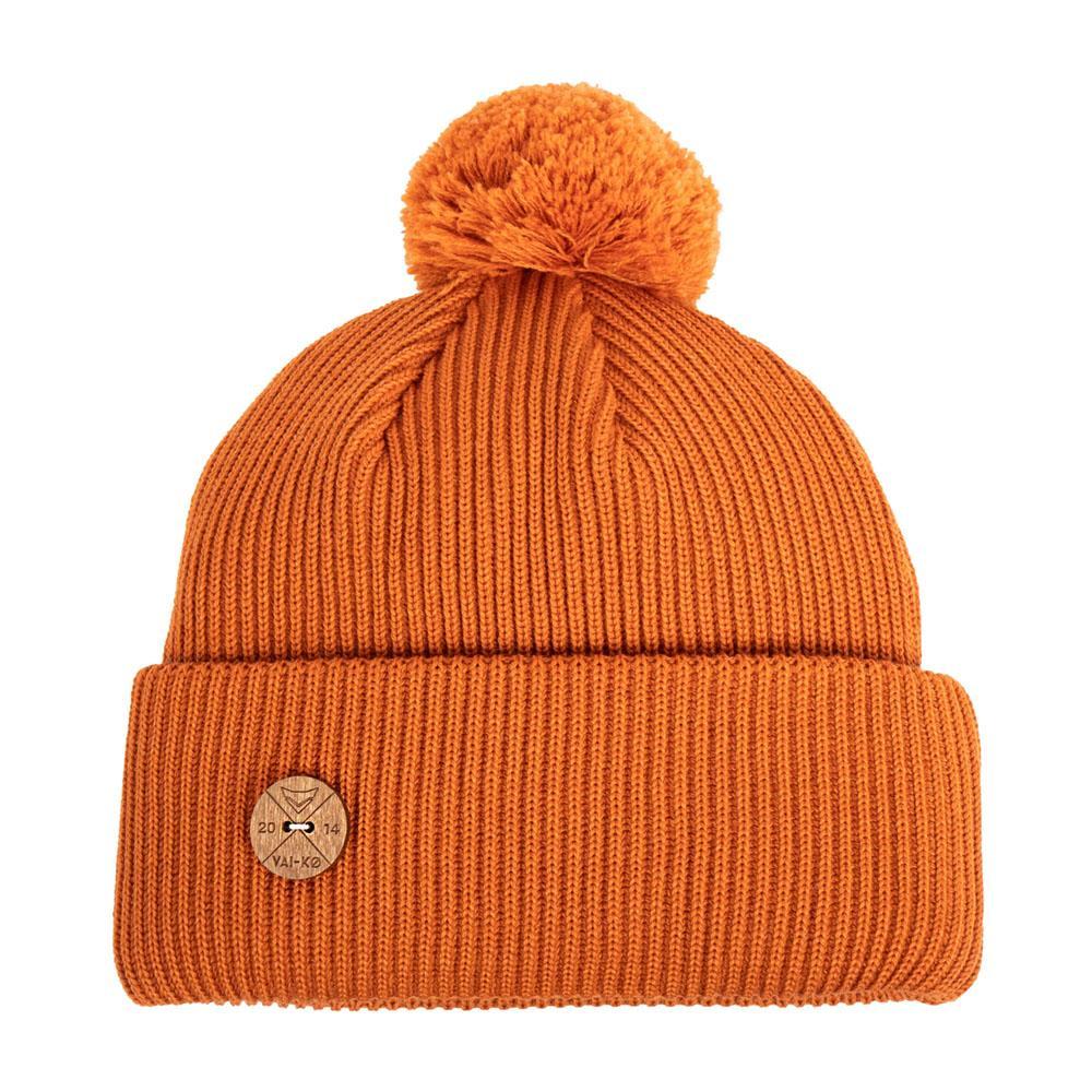 VAI-KØ Timberjack Pom Beanie - Merino Wool, Toasty Brown
