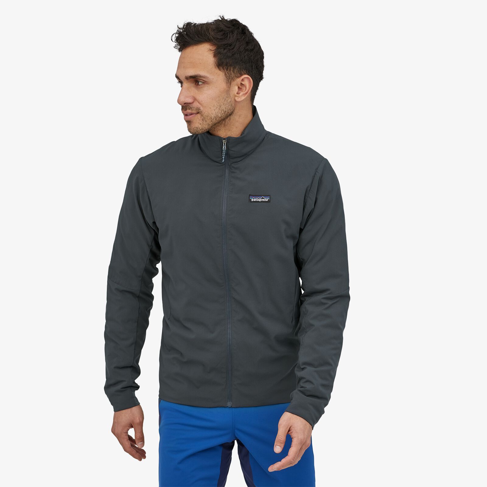 Patagonia Men's Thermal Airshed Jacket, Smolder Blue / M