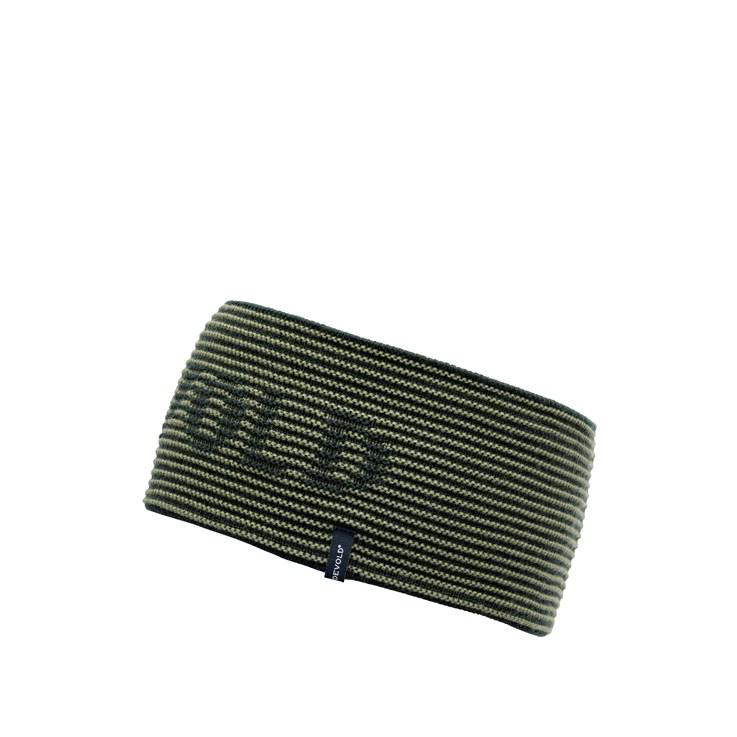 Devold Rib Logo Headband - Merinowool, Woods