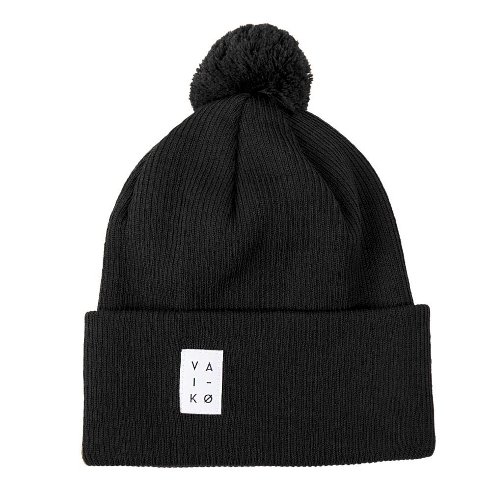VAI-KØ ILO Beanie - Merino Wool, Black