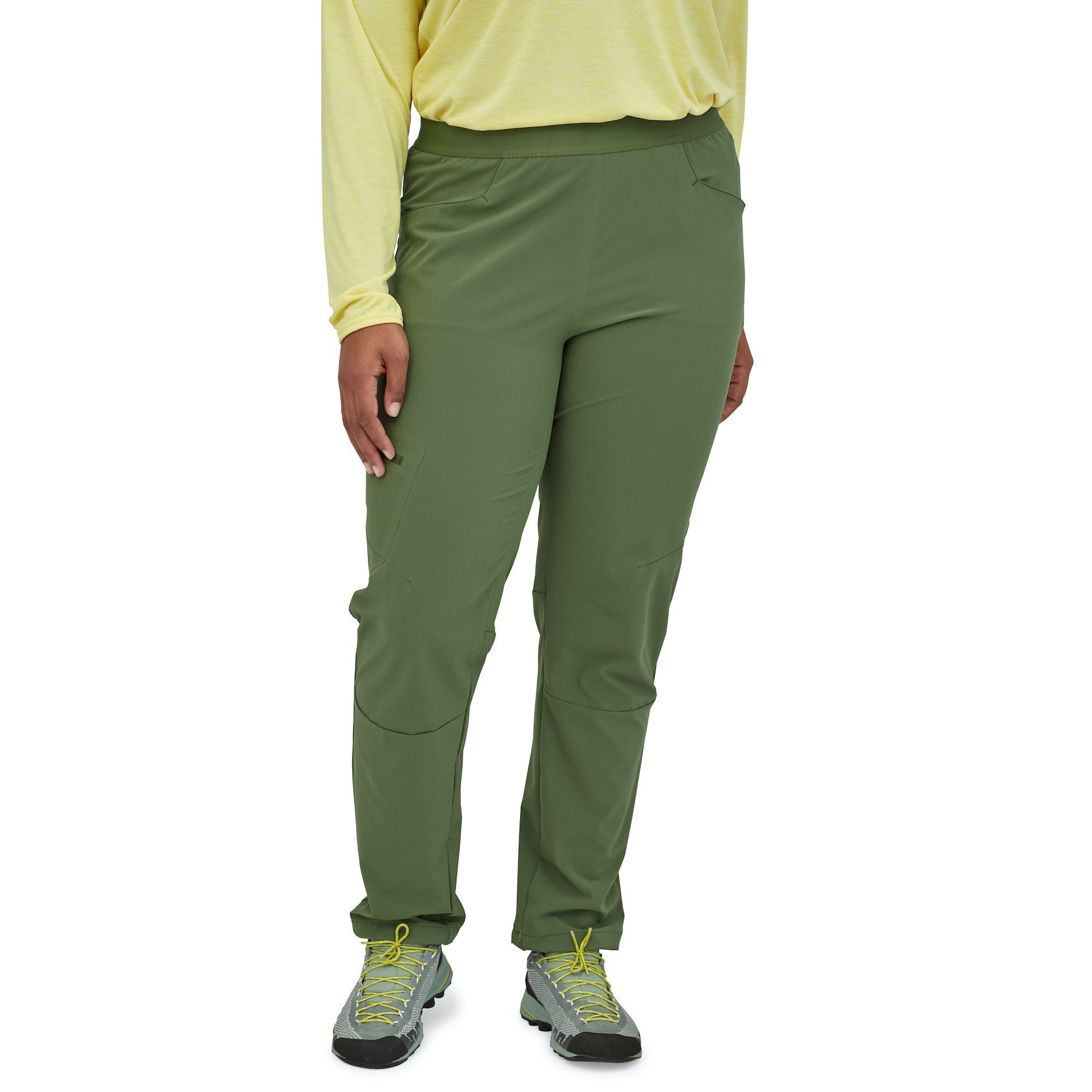Patagonia Women's Chambeau Rock Pants, Camp Green / 4