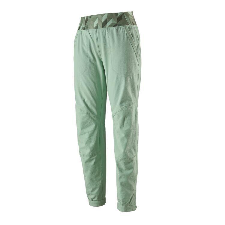 Patagonia Caliza Rock Pants - Organic Cotton, Gypsum Green / 4