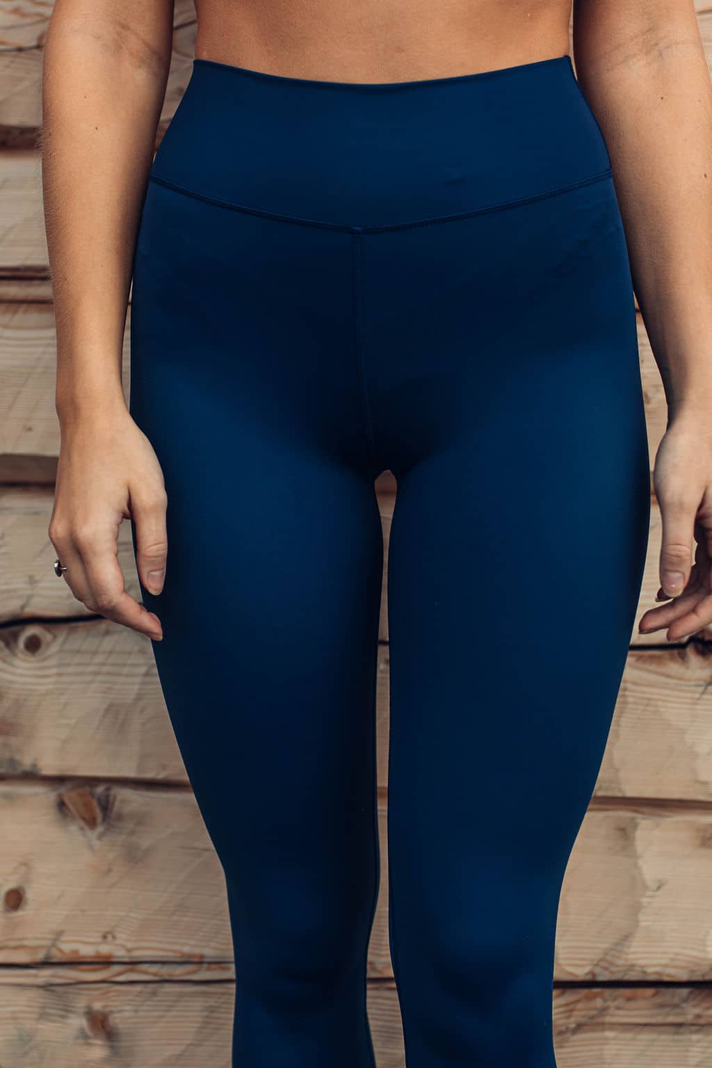 Lilja the Label Women's High-Waisted Leggings - Recycled PA, Sini / S