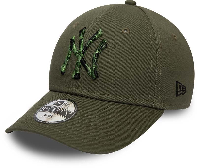 New Era Chyt Camo Infill 9Forty Neyya, New Olive, Child