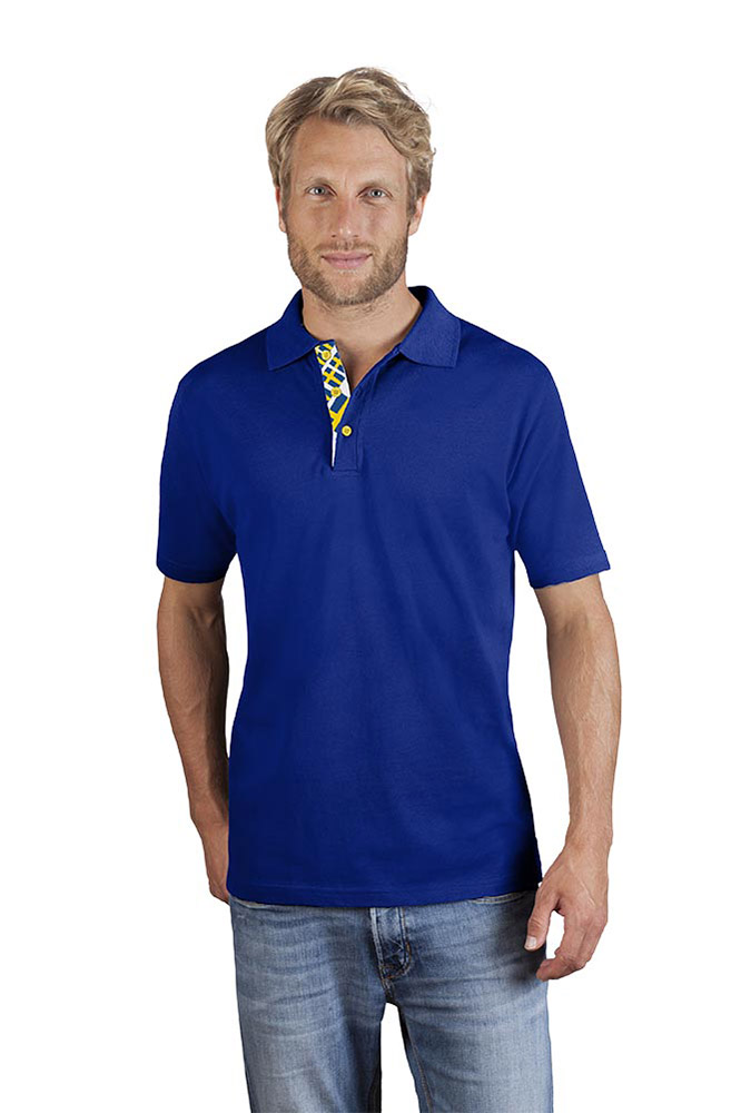 Fanshirt Schweden Superior Poloshirt Herren, Königsblau, L