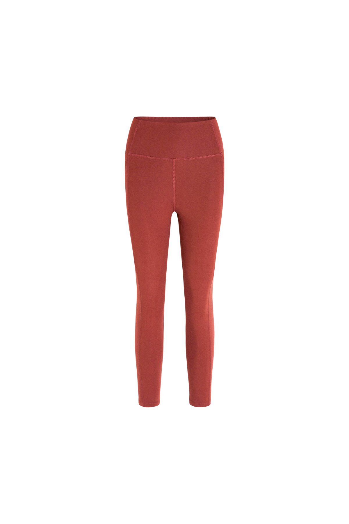 Girlfriend Collective Women's High-Rise Pocket Legging - Made From Recycled Water Bottles, Ember / XL / Normal