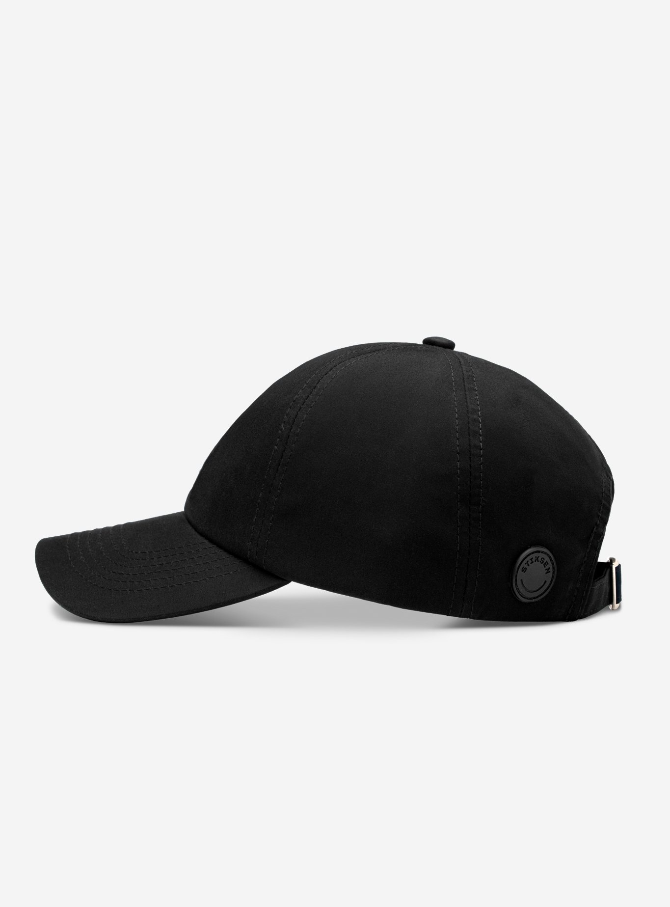 Stiksen 105 Ventile Cap - 100% Organic Cotton, Black / S