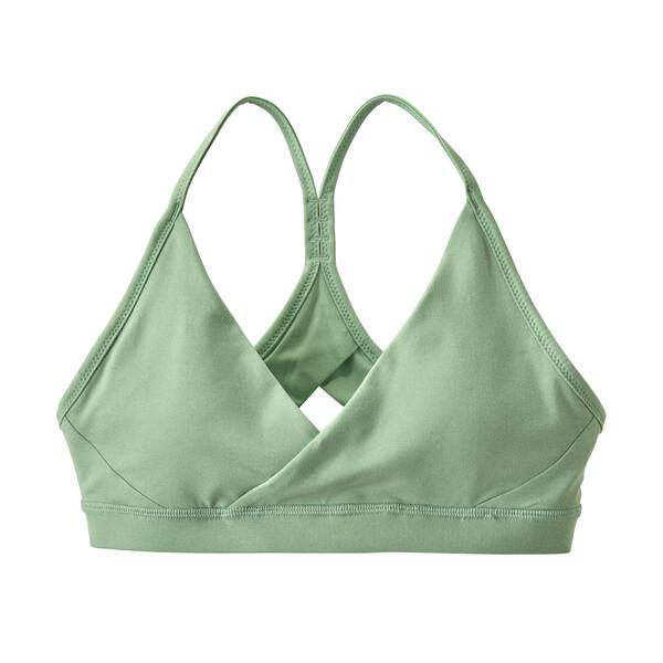 Patagonia Women Cross Beta Sports Bra - Recycled Polyester, Gypsum Green / XS