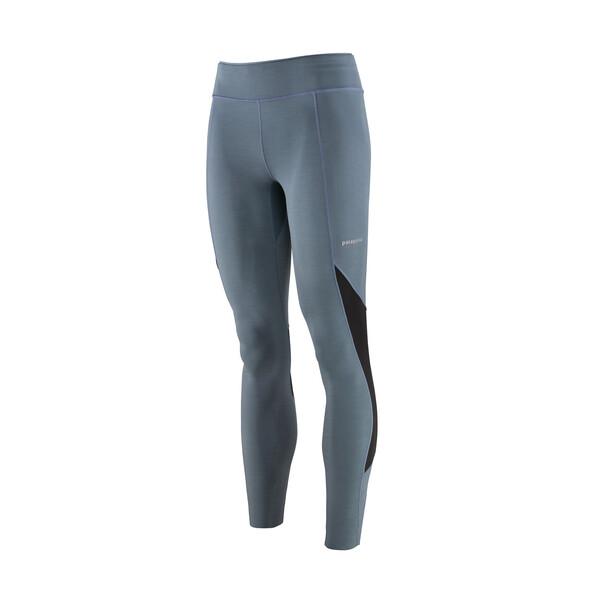 W's Endless Run Tights - Recycled Polyester, Plume Grey - Light Plume Grey X-Dye / XS