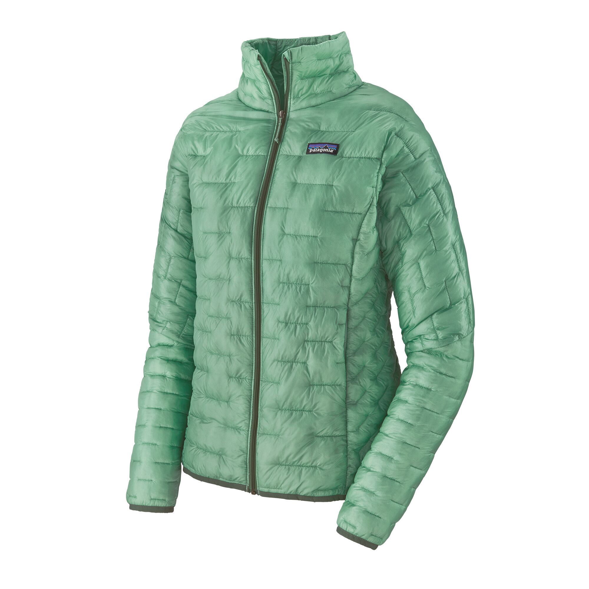 Patagonia Women's Micro Puff® Jacket - Fair Trade Certified™ sewn, Gypsum Green / S