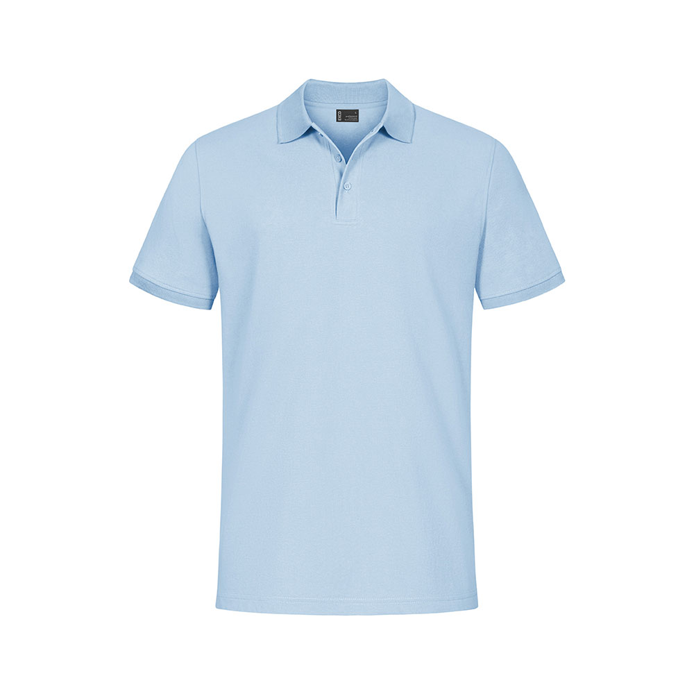 EXCD Poloshirt Plus Size Herren, Eisblau, XXXL