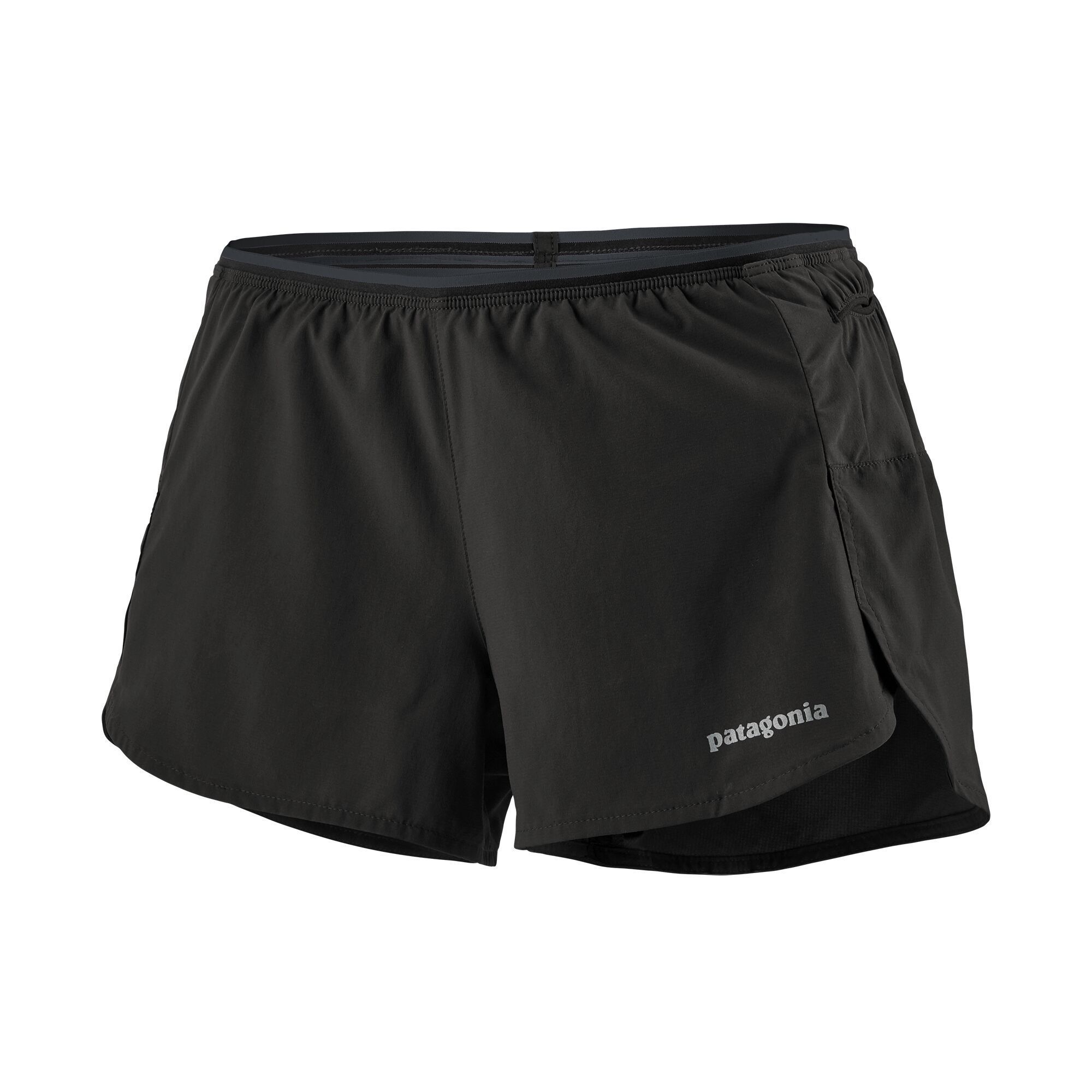 Patagonia Women's Strider Pro Running Shorts - 3" - Recycled Polyester, Black / XS