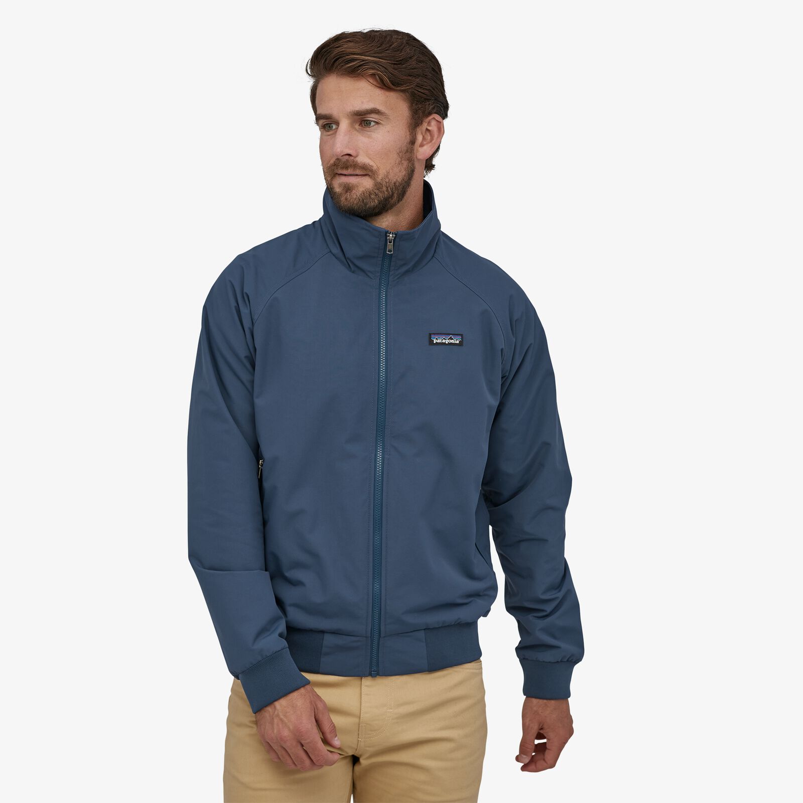 Patagonia Men's Baggies Jacket, Stone Blue / S