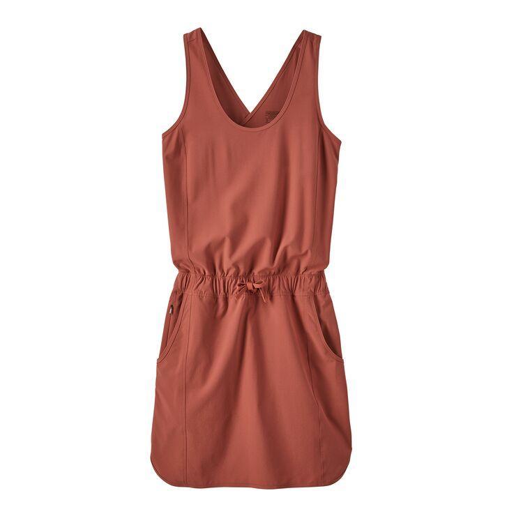 Patagonia Women's Fleetwith Dress - Recycled Polyester, Spanish Red / S