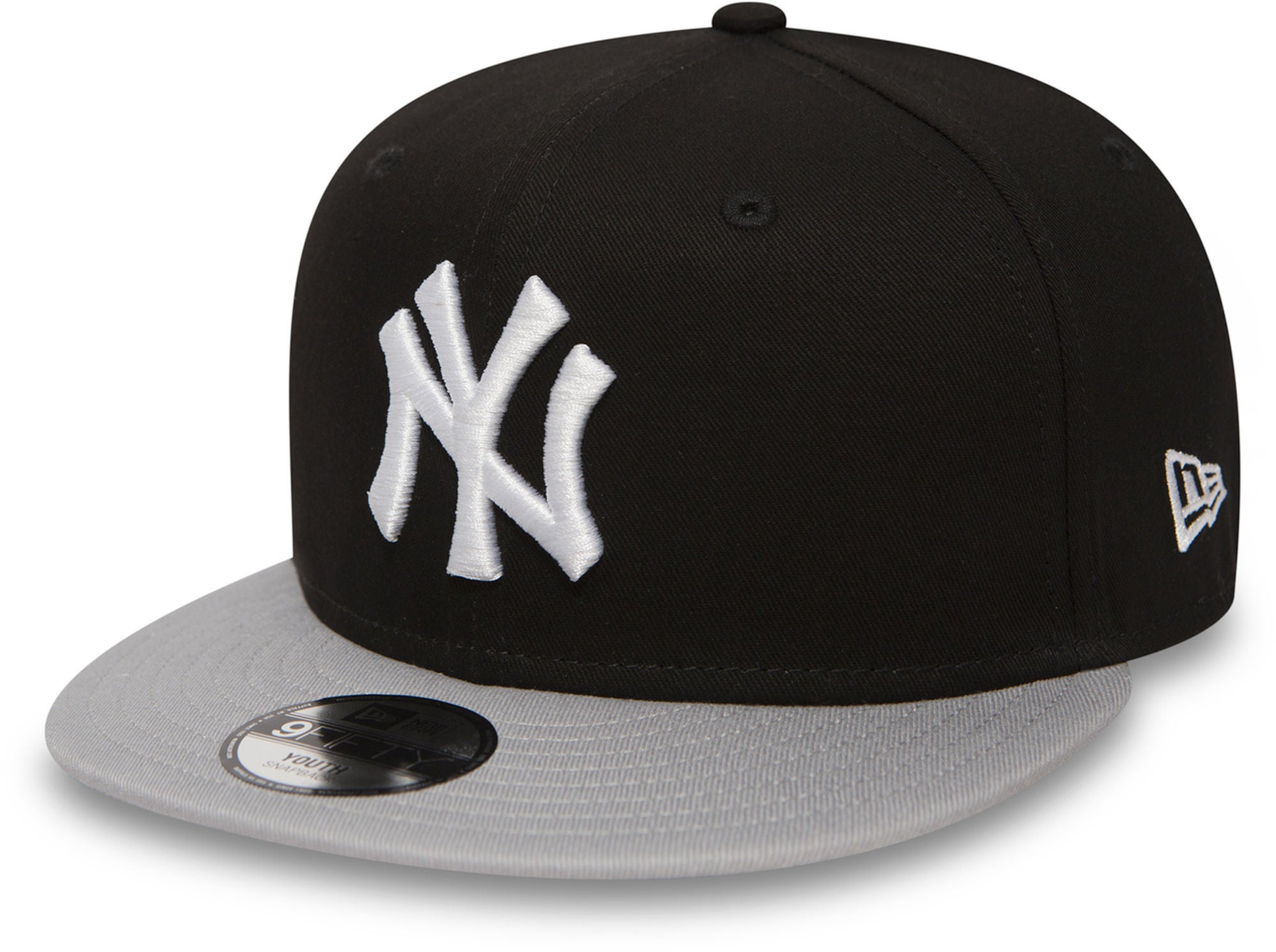 New Era MLB Kids Cotton Block Kappe, Black 6-12 Jahre