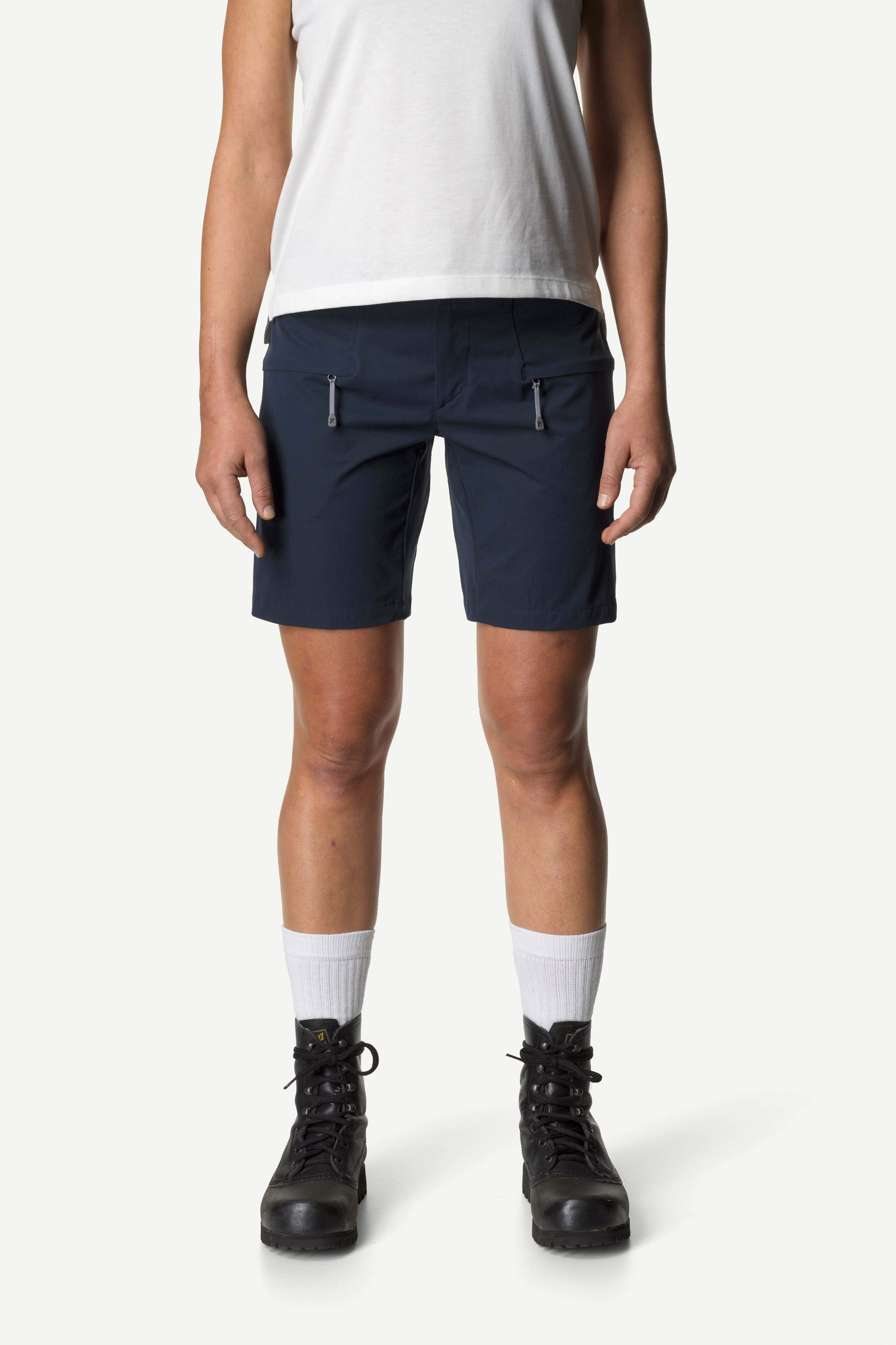 Houdini Women's Daybreak Shorts - Circular Production, Blue Illusion / S