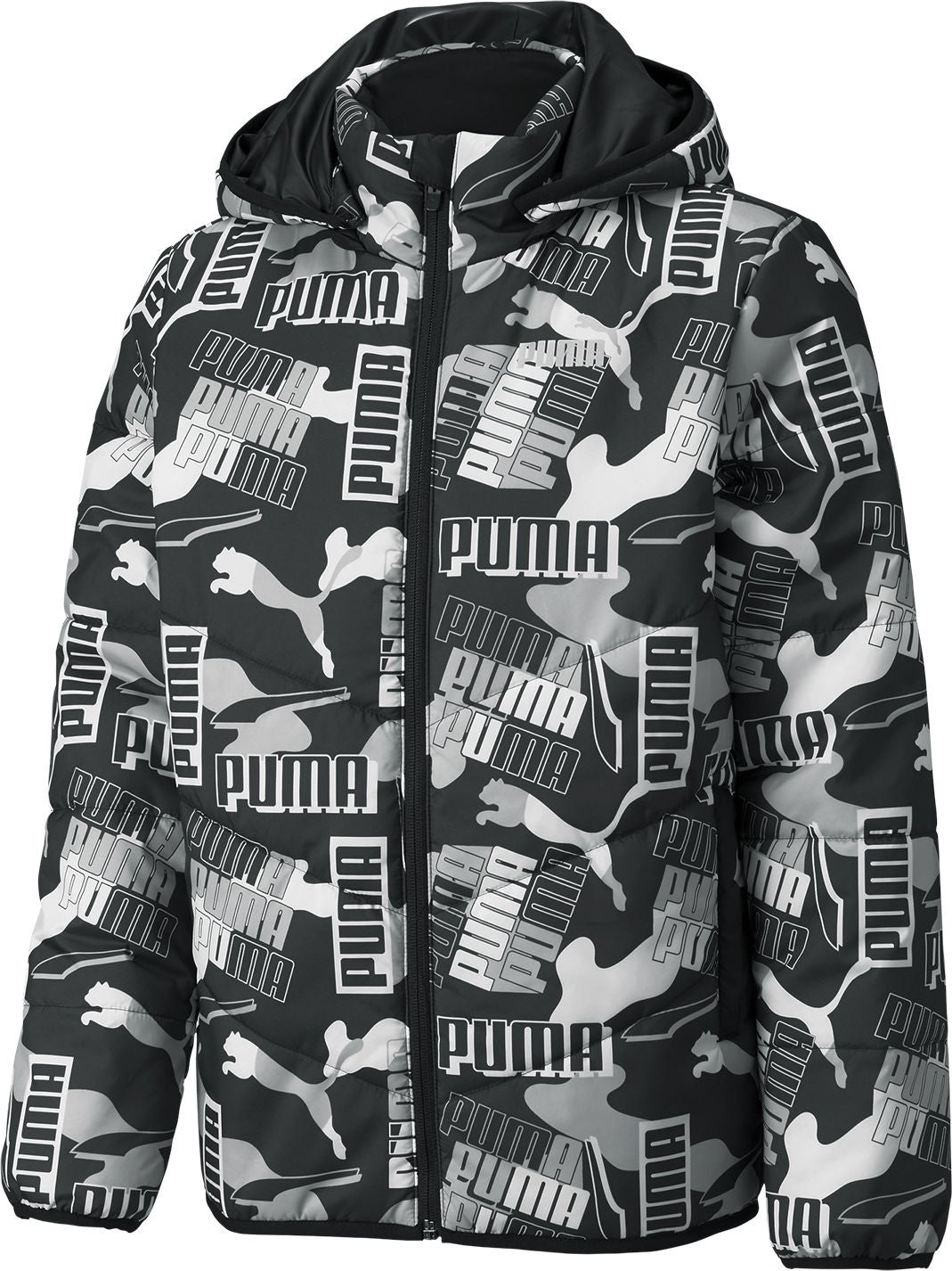 Puma AOP Jacke, Puma Black, 128