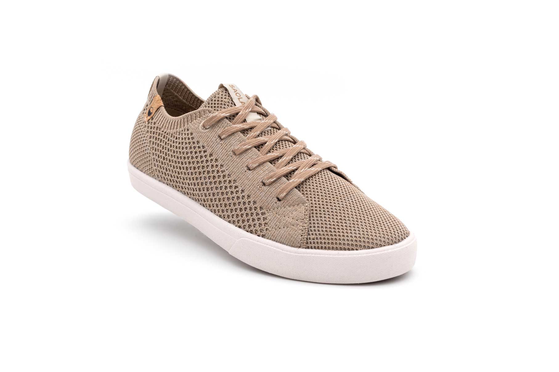Saola Women's Cannon Knit - 100% vegan, Sand / 37