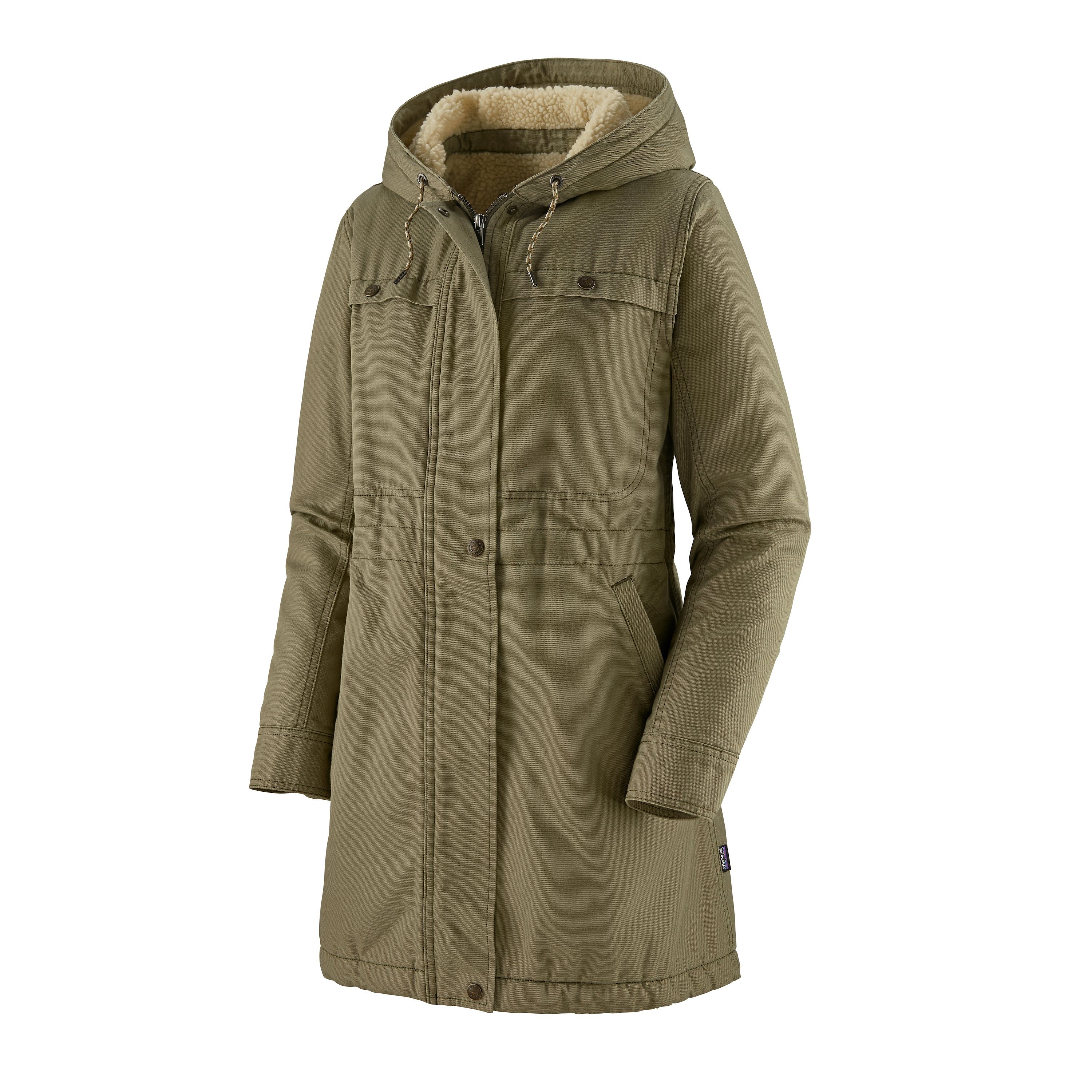 Patagonia Women's Insulated Prairie Dawn Parka, Sage Khaki / L