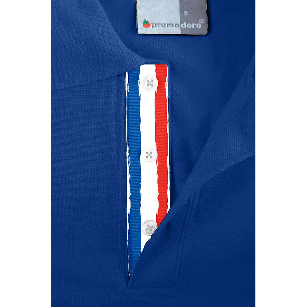 Fanshirt Frankreich Superior Poloshirt Herren, Königsblau, L