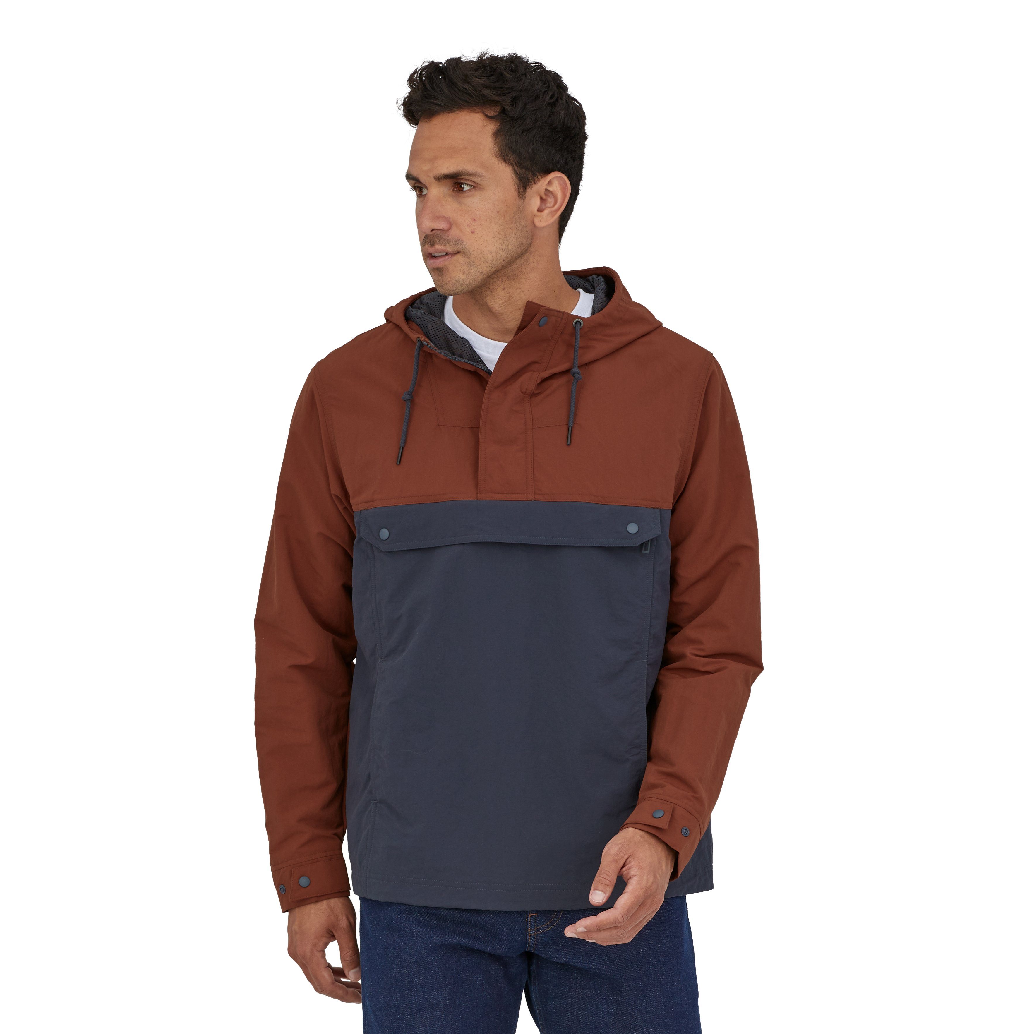 M's Isthmus Anorak - Recycled Nylon, Smolder Blue / M