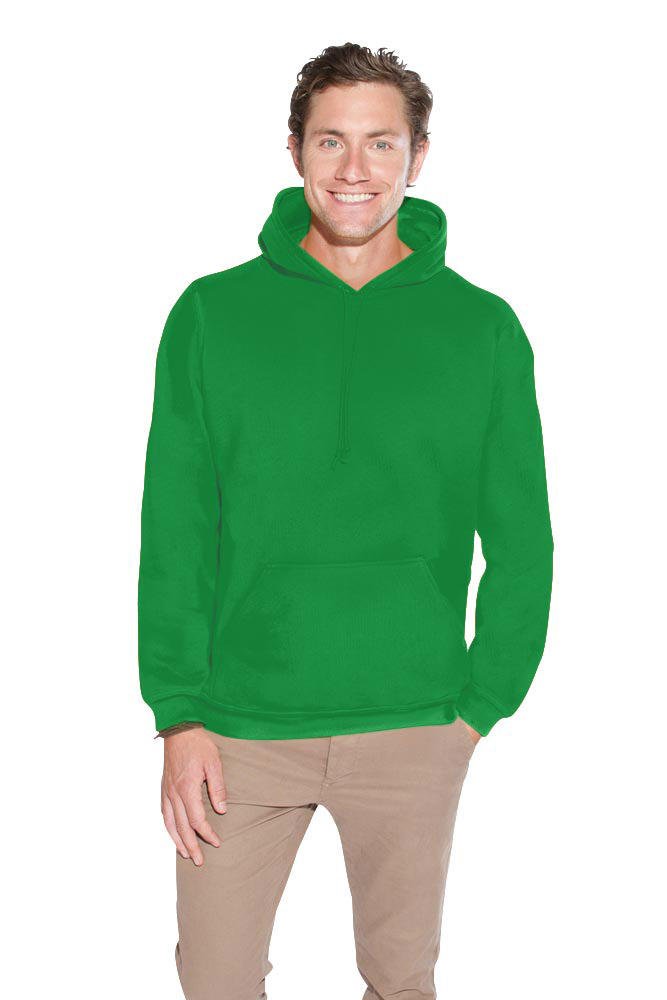 Baumwoll Hoodie Herren Sale, Dunkelgrün, XXL
