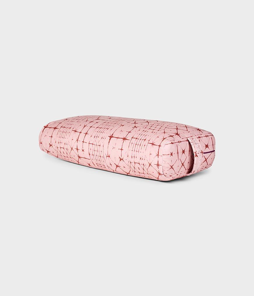Manduka Enlight Rectangular Bolster, Star Dye Coral / One Size