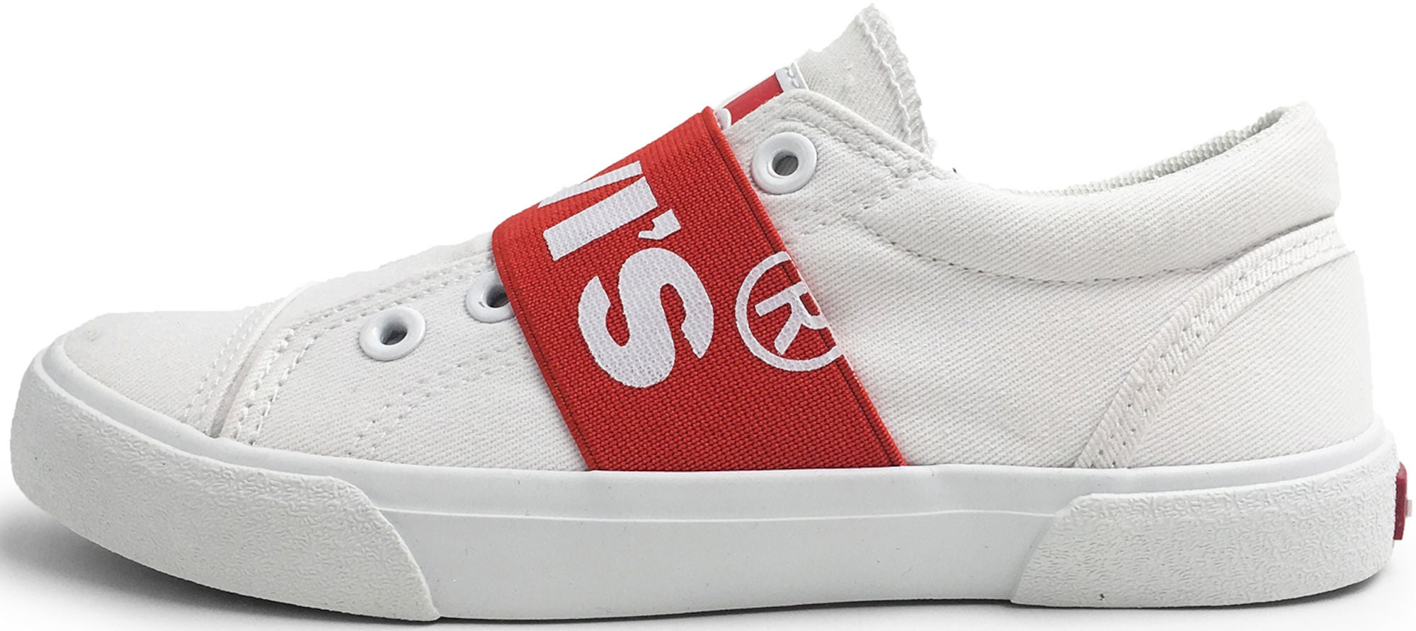 Levi's Bermuda Elastic Sneaker, White 28