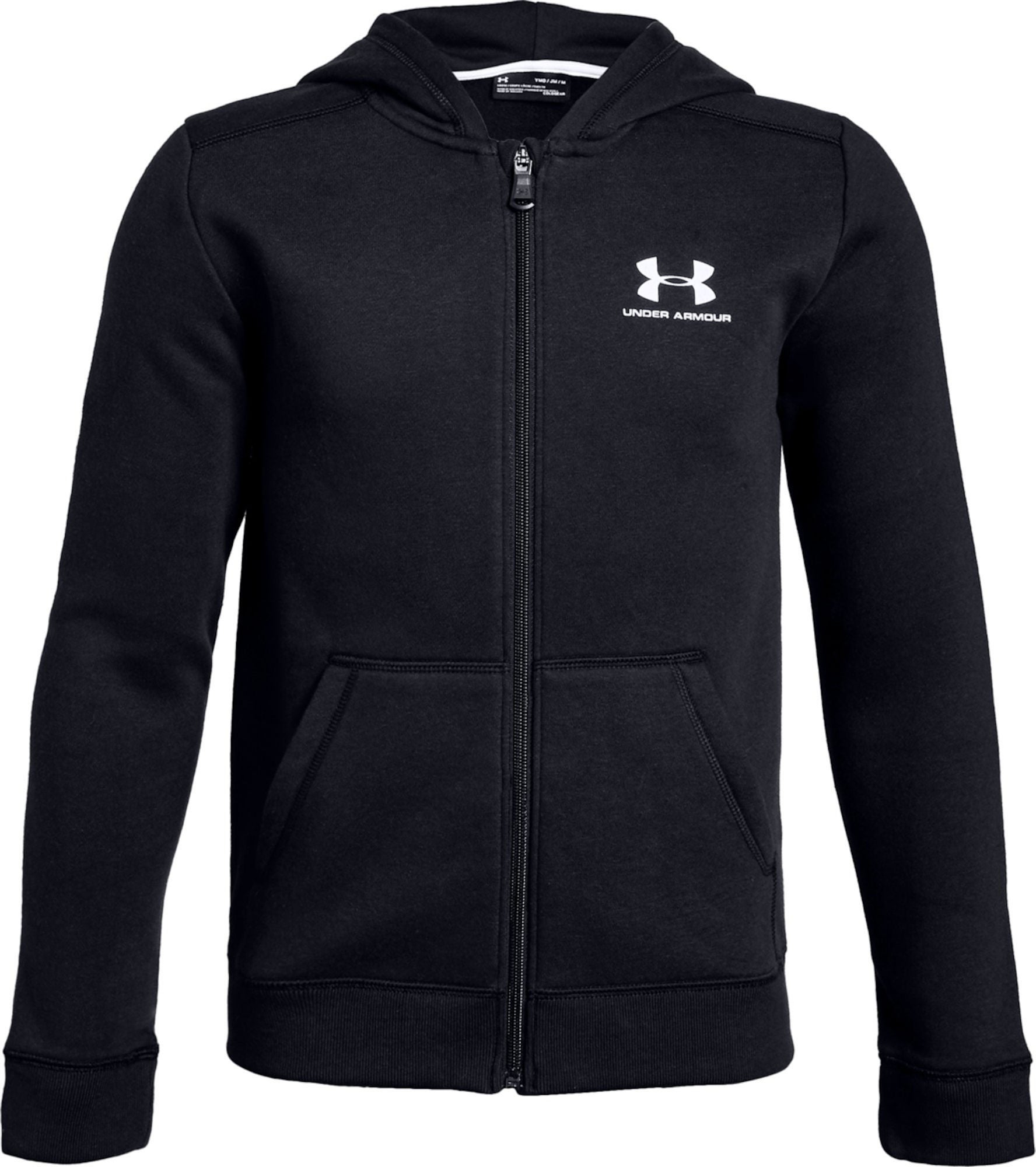 Under Armour EU Cotton Fleece Full Zip, Black XS