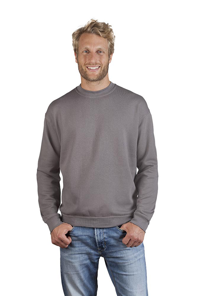 Sweatshirt 80-20 Herren Sale, Hellgrau, L