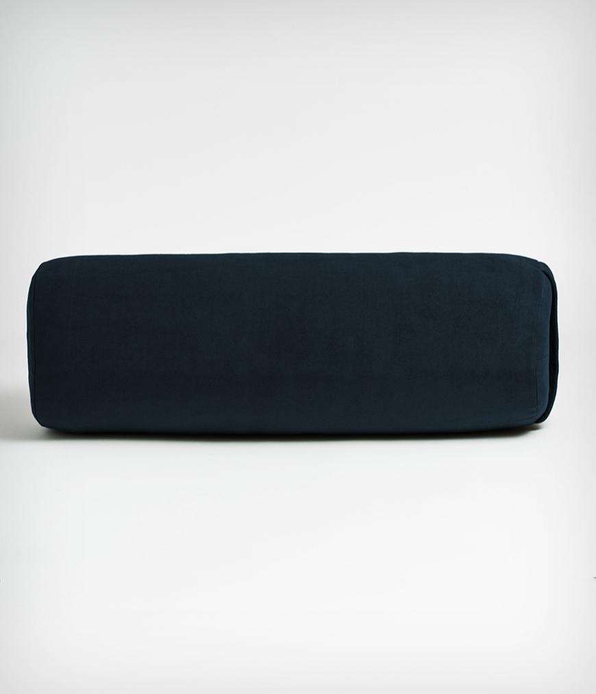 Manduka Enlight Round Bolster, Midnight (Blue)
