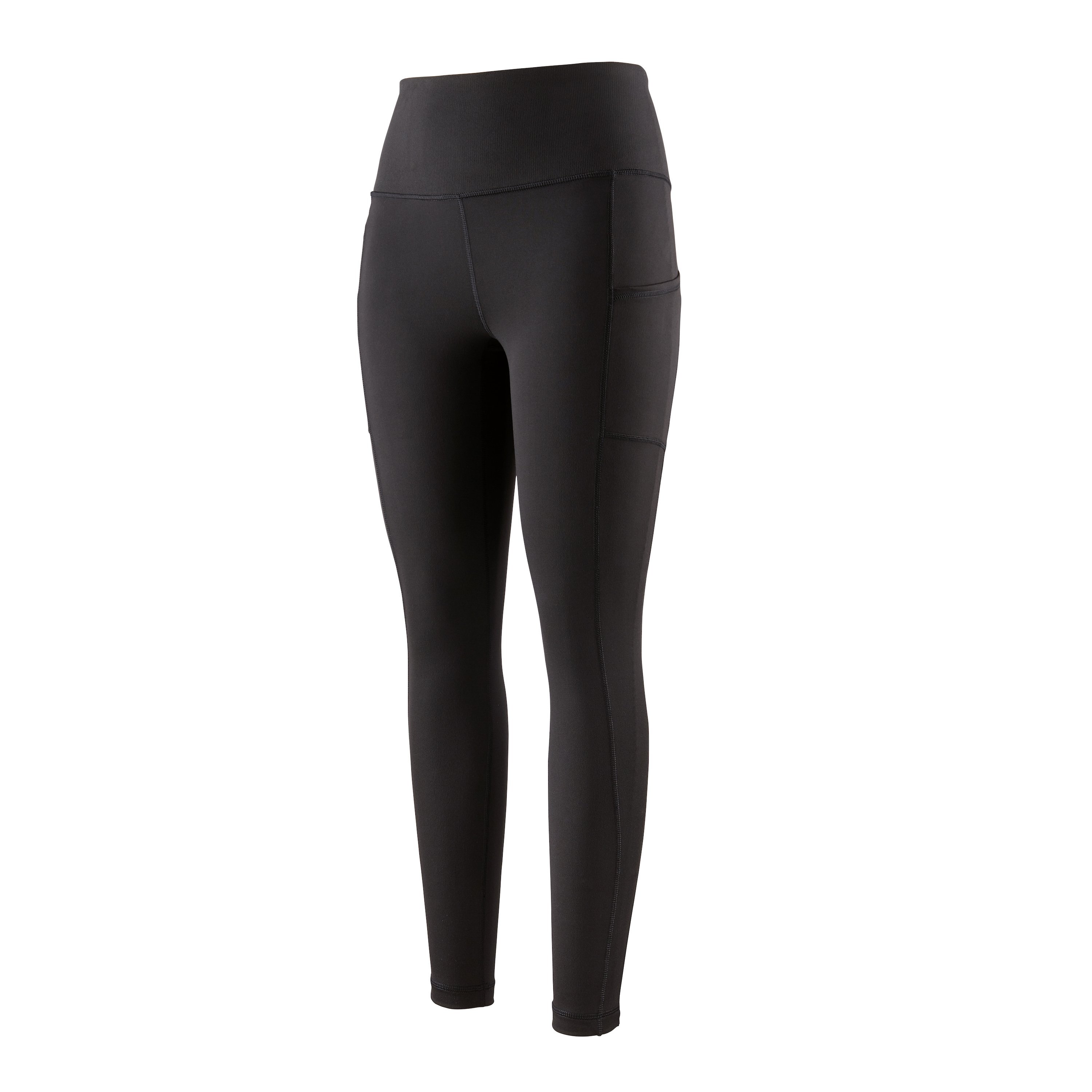Patagonia Women's Lightweight Pack Out Tights With Pockets, Black / XS