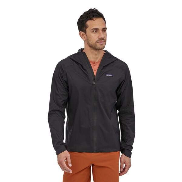 Patagonia M's Dirt Roamer Jacket - 100% Recycled Nylon, Black / S