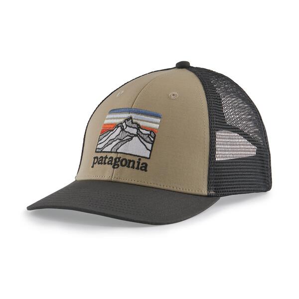 Patagonia Unisex Line Logo Ridge LoPro Trucker Hat, El Cap Khaki