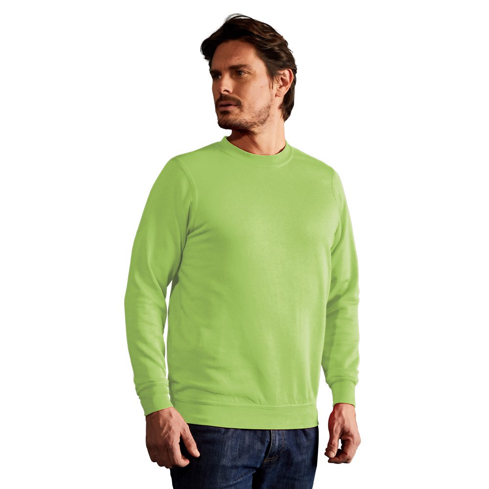 Sweatshirt 80-20 Herren, Wilde Limette, L