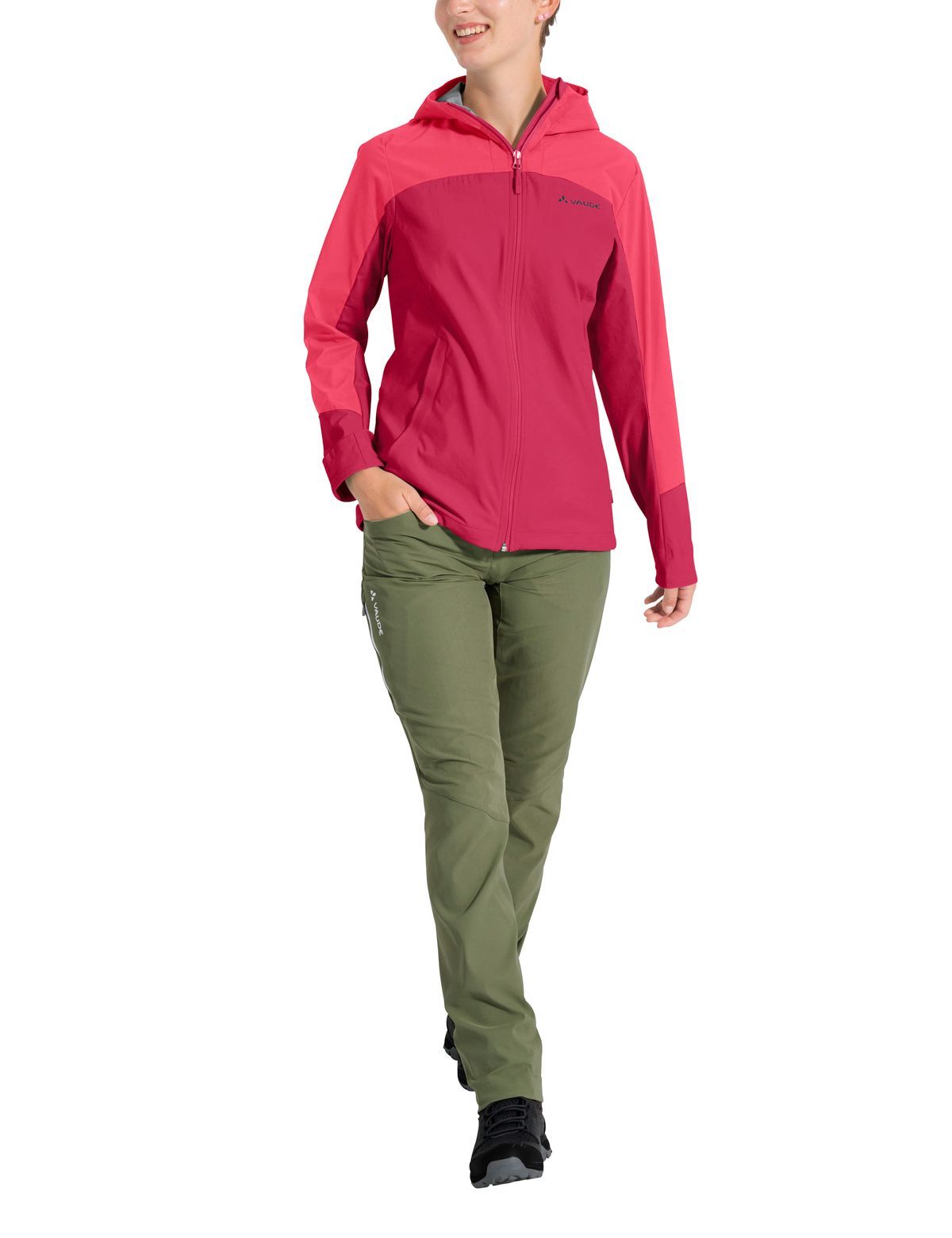 Vaude Women's Skarvan Softshell Jacket II, Cranberry / 42