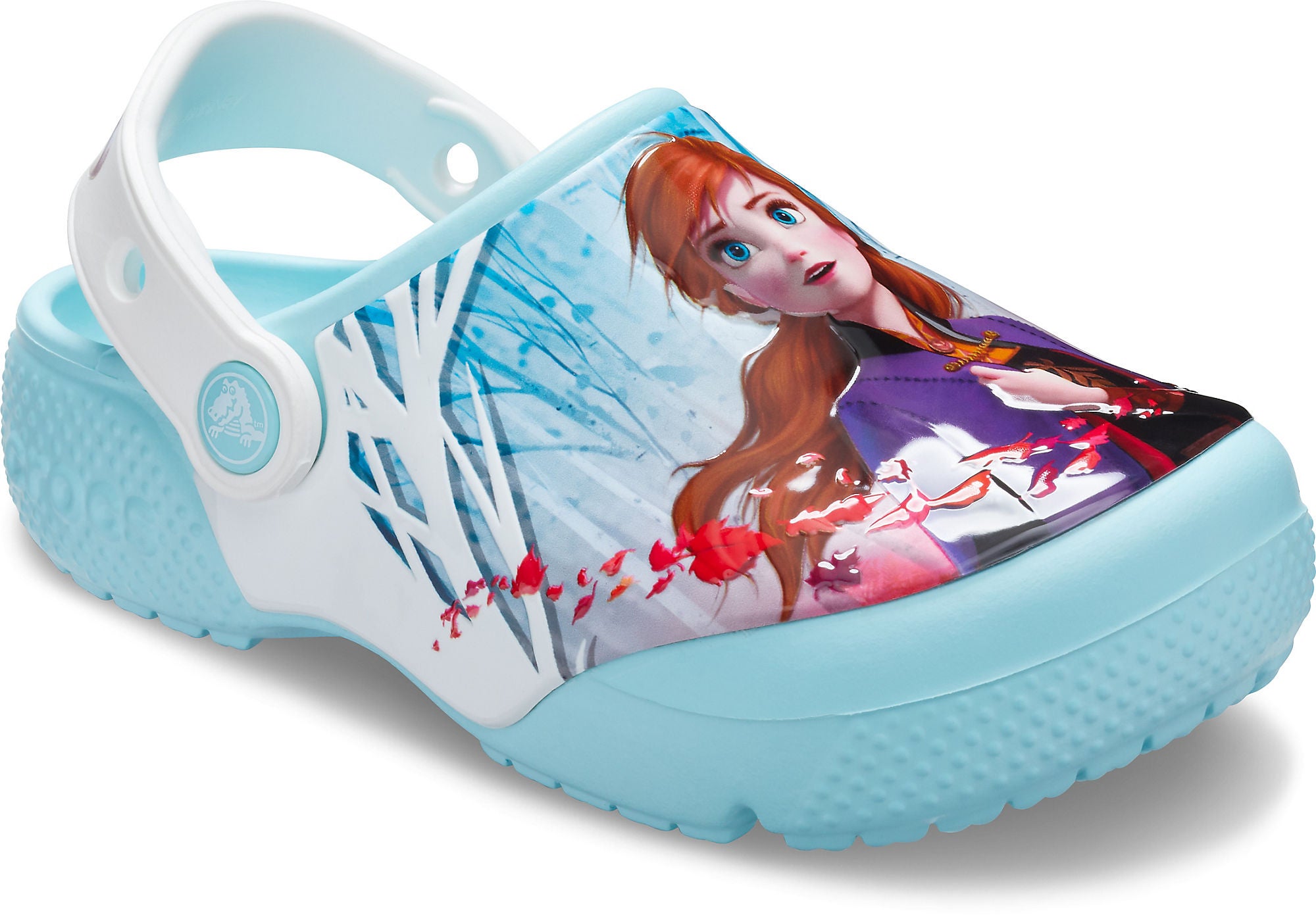 Crocs Disney Die Eiskönigin 2 Fun Lab Clogs, Ice Blue, 20-21