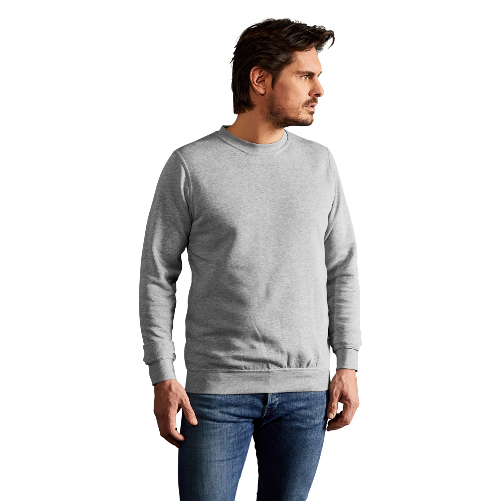 Sweatshirt 80-20 Herren, Sportgrau, L