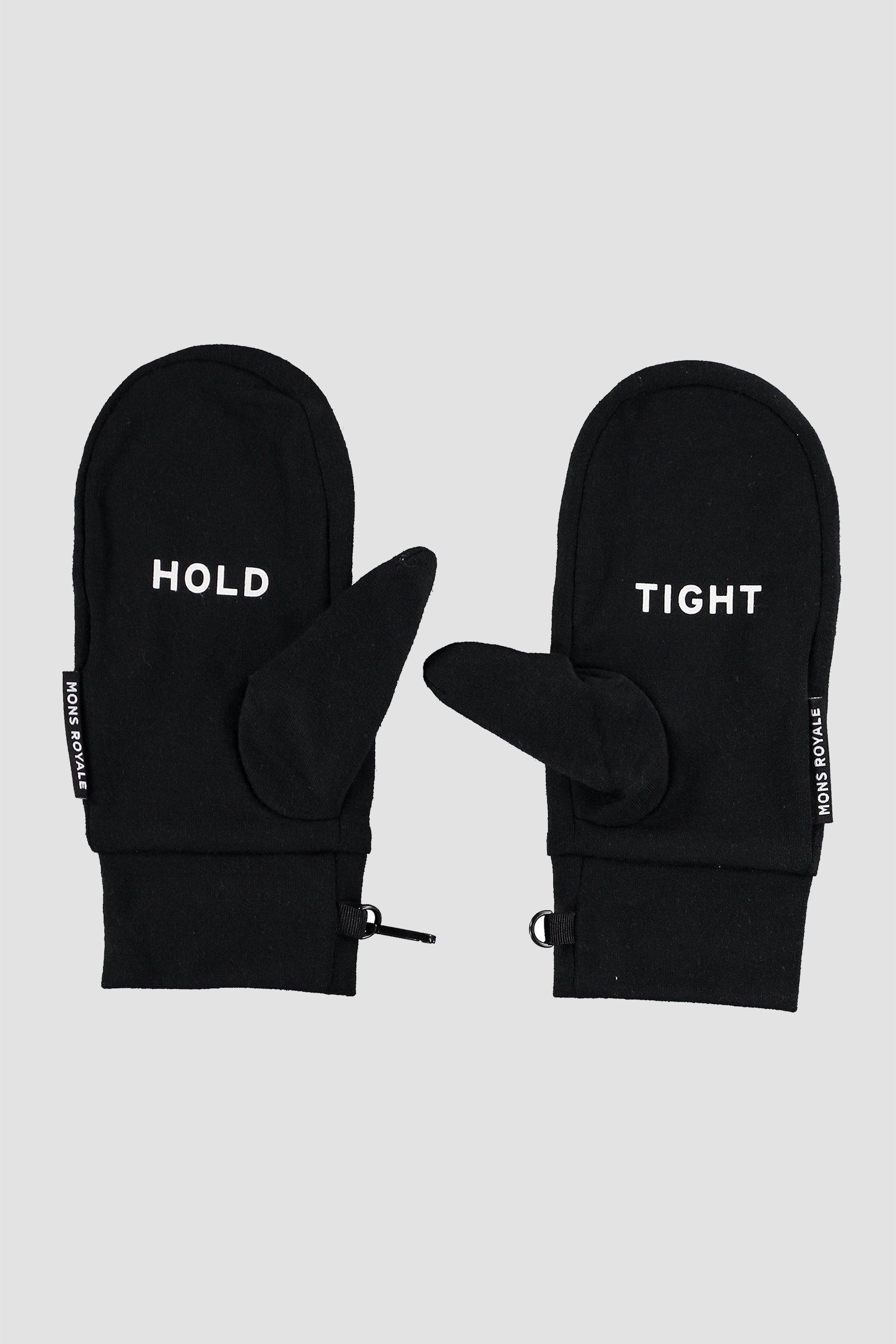 Mons Royale Unisex Magnum Mitts, Black / L