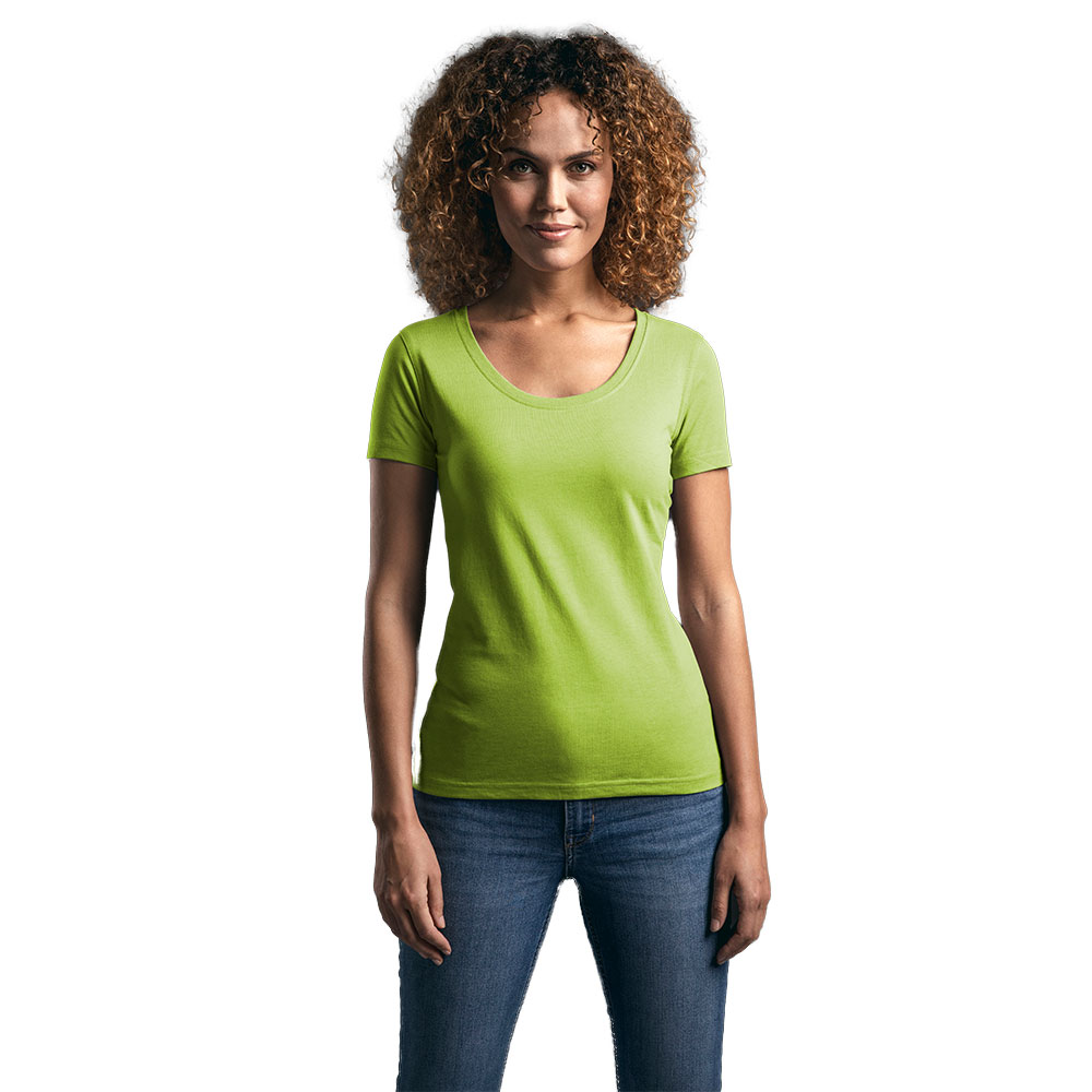 EXCD T-Shirt Damen, Apfelgrün, XL