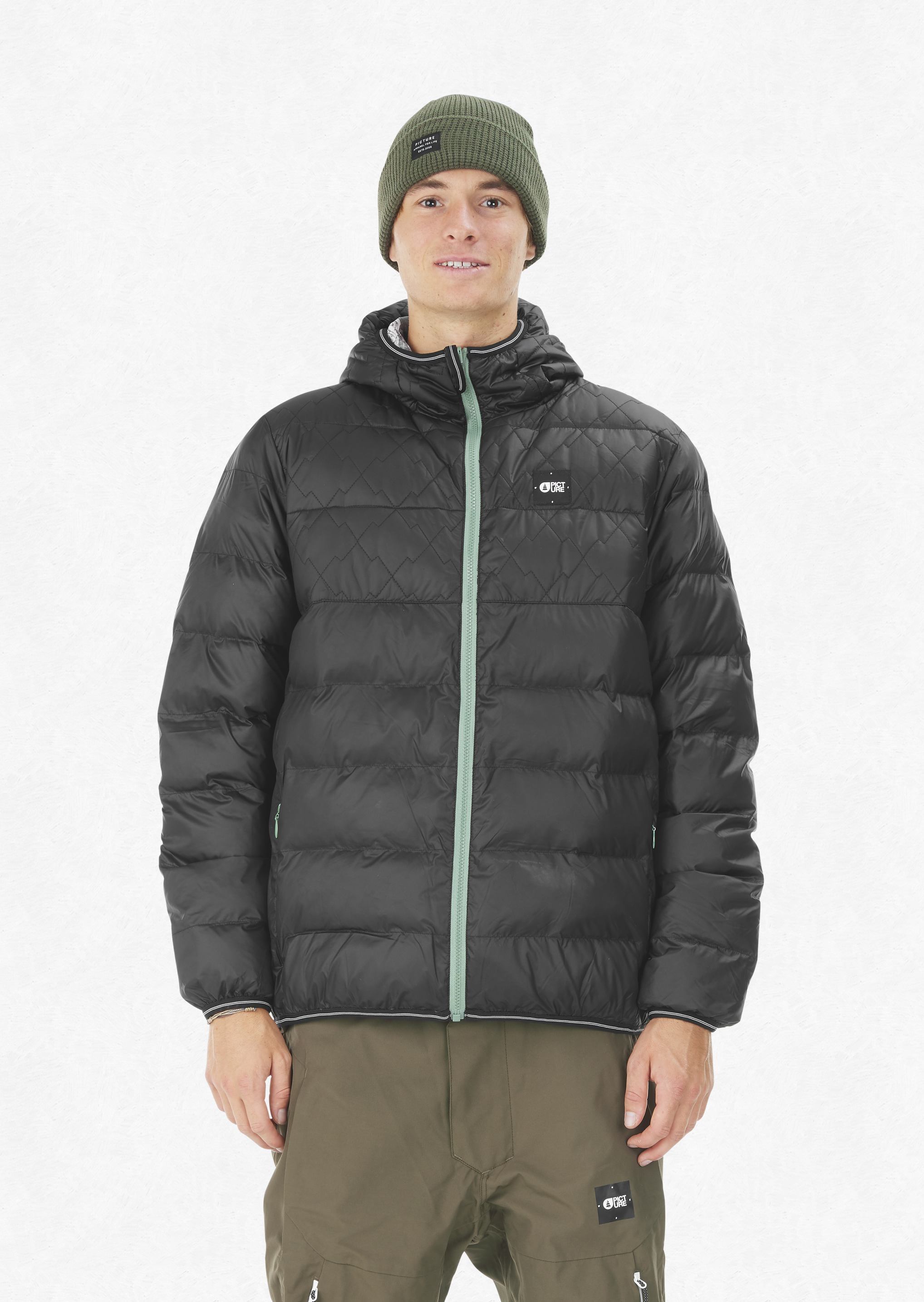 Picture Organic Men's Scape Jacket - 100% Recycled Polyester, Black / S