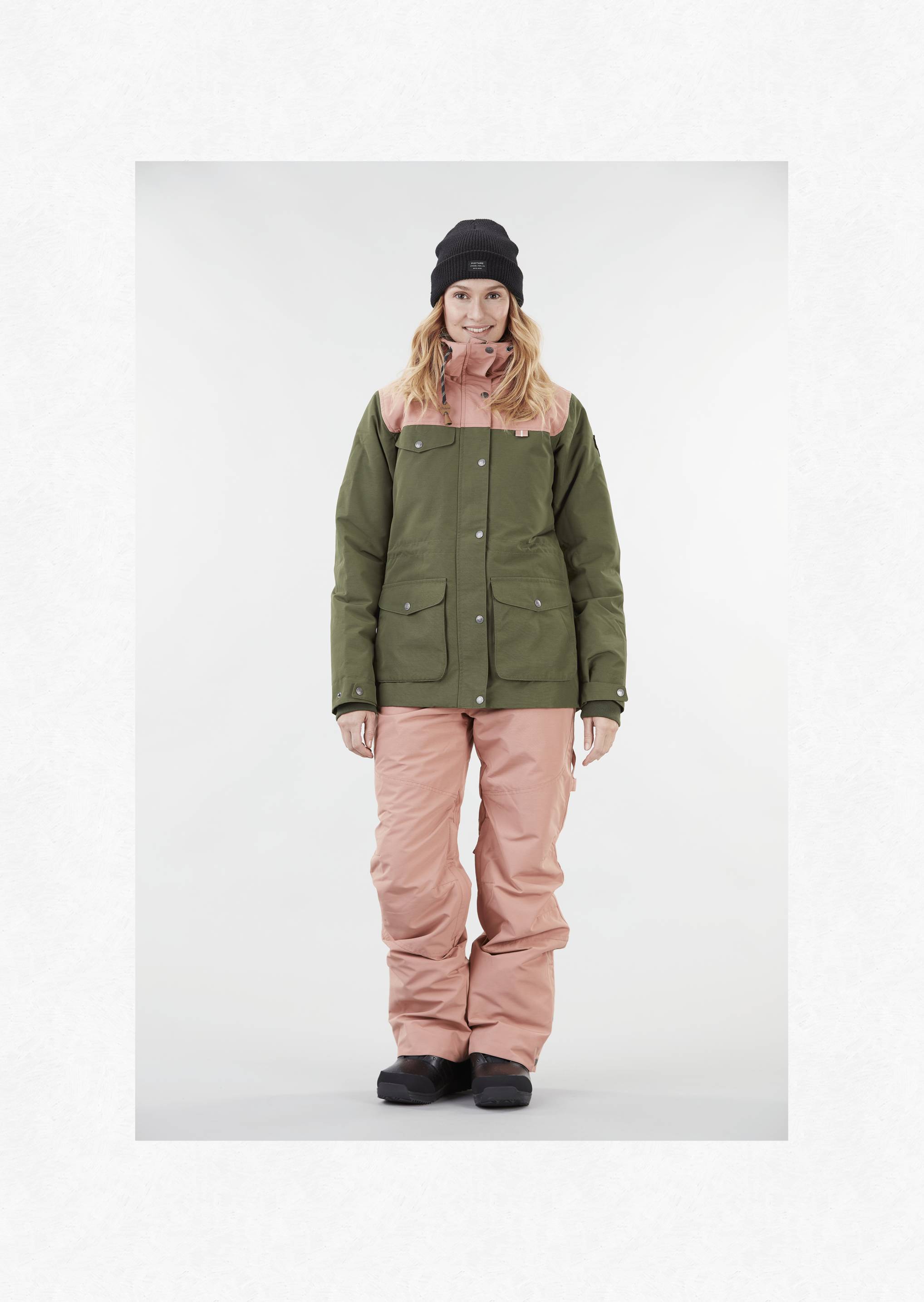 Picture Organic Women's Kate Jacket - Recycled Polyester, Army Green / S