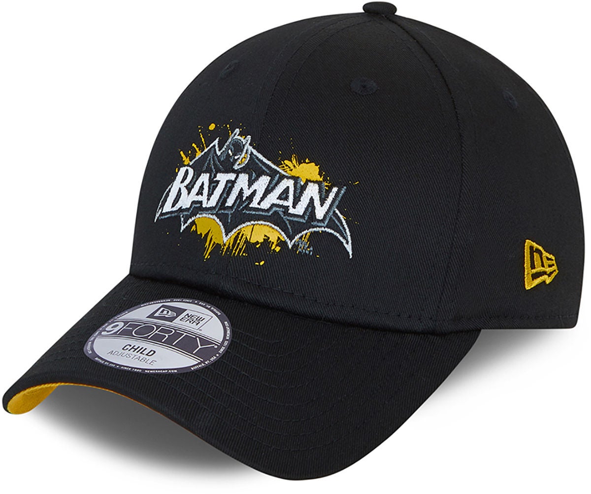 New Era Batman 9Forty Kappe, Black, 4-6 Jahre