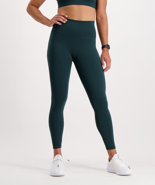 GYMNATION Women's High-waist Training Tights, Forest Green / M