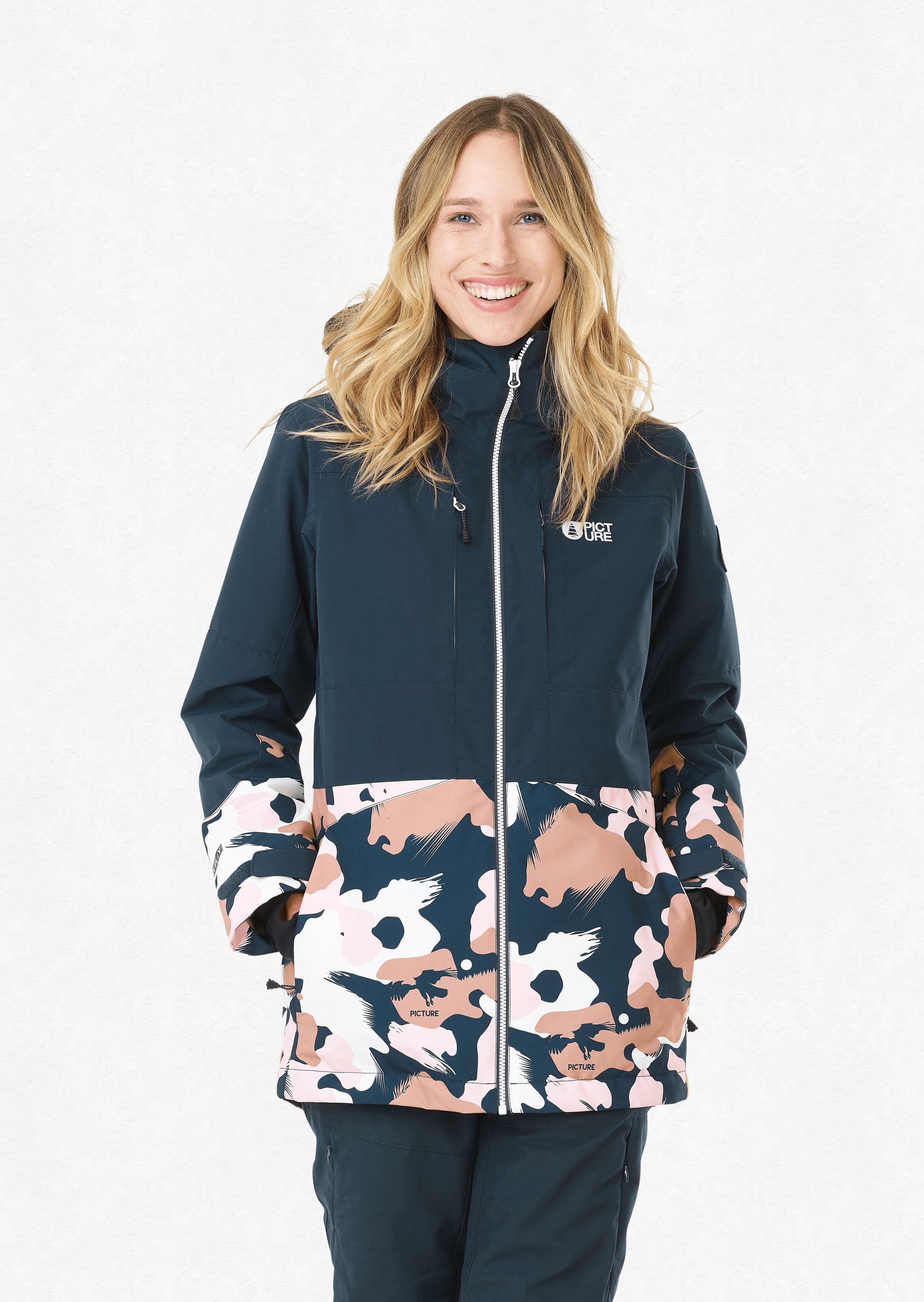 Picture Organic Women's Apply Jacket - Recycled Polyester, Dark Blue / M