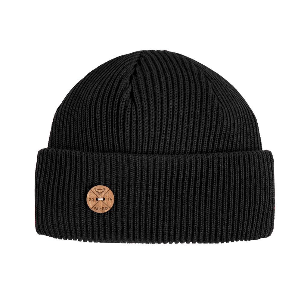 VAI-KØ Timberjack Beanie - Merino Wool, Black