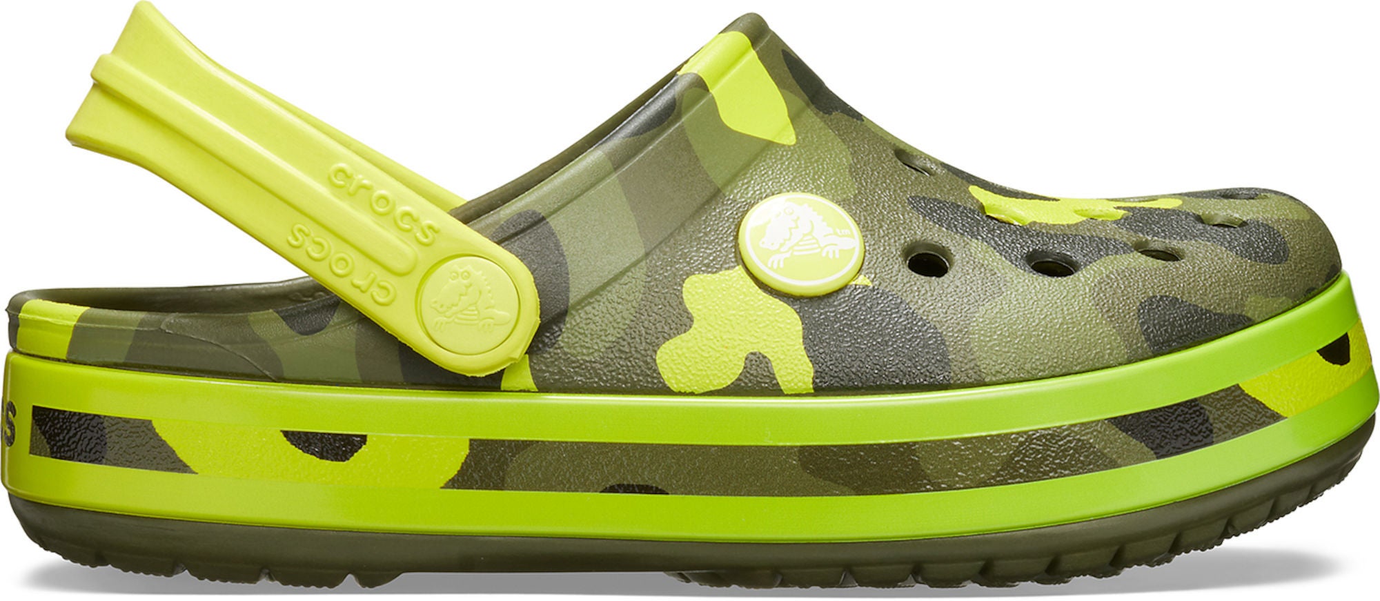 Crocs Multi Graphic Clogs, Citrus 19–20